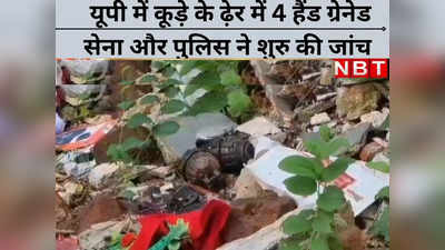 Jhansi News: कूड़े के ढेर से 4 हैंड ग्रेनेड बरामद होने पर हड़कंप, एक का निकला हुआ था पिन फिर...