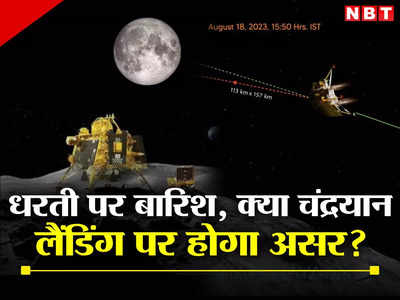 Chandrayaan 3 Landing Update: भारत में हो रही बारिश, चांद पर कैसा मौसम? विक्रम की लैंडिंग से पहले रहस्य जान लीजिए