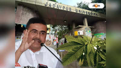 Jadavpur University News : যাদবপুরে টবে গাঁজা চাষ! NIA হলে অনেক কিছু বেরোবে, দাবি শুভেন্দুর