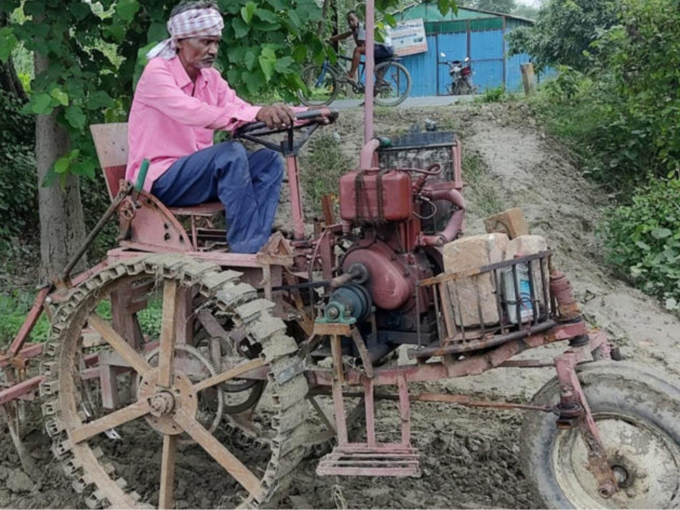 जुगाड़ से बना दिया 350 एचपी ट्रैक्टर