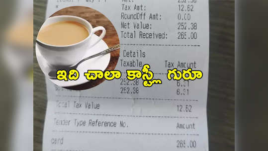 Costly Tea: బిర్యానీ రేటును మించి పోయిన ఛాయ్ ధర.. ఒక్క ఛాయ్ రూ. 265.. ఎక్కడో తెలుసా? 