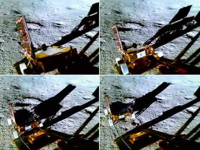 ‘प्रज्ञान’ रोवर ने चंद्रमा की सतह पर आठ मीटर की दूरी तय की, इसरो ने शेयर किया रोमांचित करने वाला वीडियो