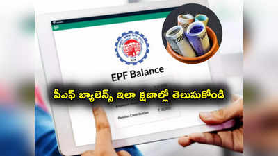 Umang App: మీ PF Balance ఎంత ఉంది? ఇలా చాలా సింపుల్‌గా చెక్ చేసుకోవచ్చు! 