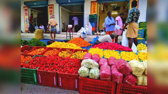 ஓணம் வந்தல்லோ: குமரி தோவாளை மார்க்கெட்டில் பூக்கள் விலை உயர்வு...!