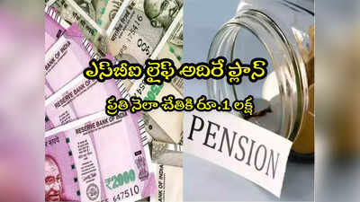 SBI Life: ఎస్‌బీఐ లైఫ్ పథకం.. నెలకు రూ.1 లక్ష రావాలంటే ఎంత ఇన్వెస్ట్ చేయాలి?