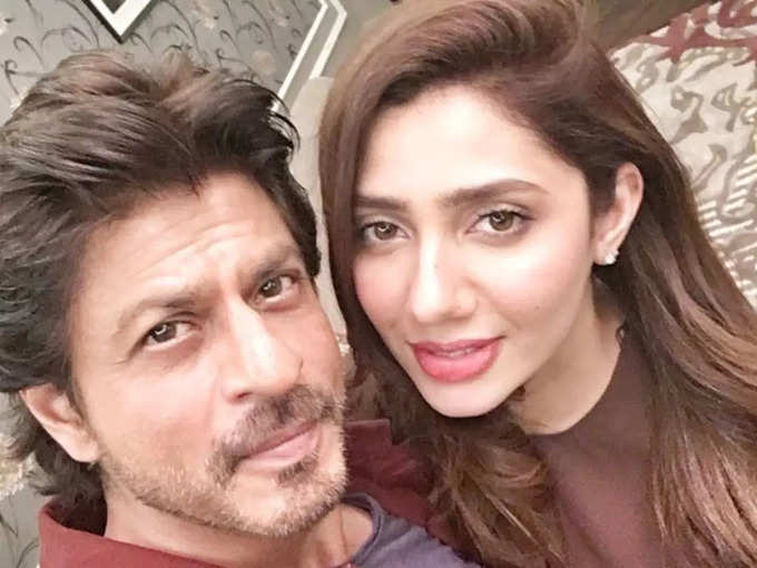 Mahira Khan Shahrukh khan