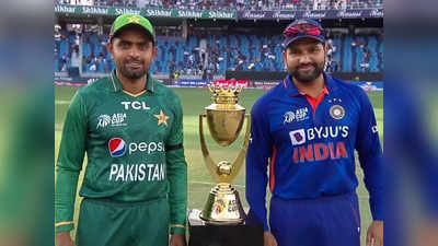 IND vs PAK LIVE Score : भारत आणि पाकिस्तान सामना रद्द झाला, दोन्ही संघांना समान गुण
