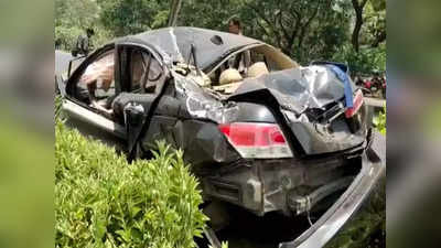 Lucknow News: बर्थ-डे मनाकर लौट रहे युवक की भयानक कार हादसे में मौत, साथ बैठी लड़की को लगी मामूली चोट