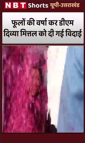 Mirzapur Video: जनता ने फूलों की बारिश करके दी दिव्‍या मित्तल को विदाई, भावुक हुईं DM  