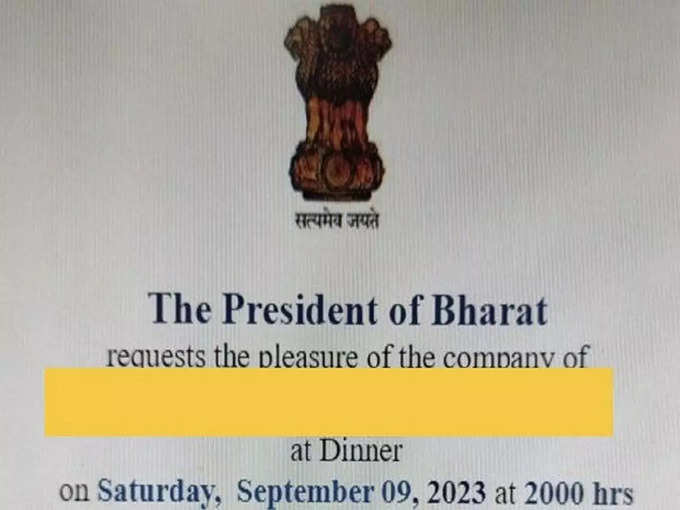 president of Bharat