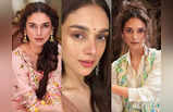 ​Aditi Rao Hydari : அது கண்ணா இல்ல கரண்டா பார்வையிலே சாய்க்கும் அதிதி ராவின் புகைப்படங்கள்​