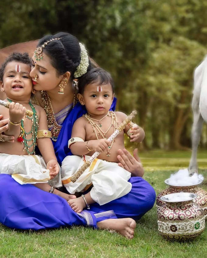 ಮಕ್ಕಳ ಜೊತೆ ವಿಶೇಷ ಫೋಟೋಶೂಟ್ ಮಾಡಿಸಿಕೊಂಡ ನಟಿ 