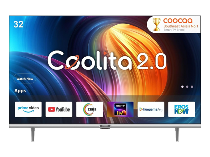 Coocaa 32 Inches Frameless Series Hd Ready Smart Ips Led Tv