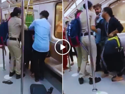 Viral Video: जज की बेटी हूं, छोड़ूंगी नहीं..., दिल्ली मेट्रो में भिड़ीं दो महिलाएं, पहले धमकी दी फिर चले लात-घूसे और थप्पड़