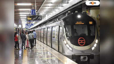 Delhi Metro : এসব বাইরে গিয়ে করো, দিল্লি মেট্রোয় গাল টেপাটেপি করায় যুগলকে ধমক মহিলার