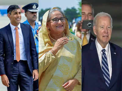 जो बाइडेन, ऋषि सुनक, जस्टिन ट्रुडो, शेख हसीना... सबसे बड़ी पंचायत में भाग लेने दुनिया के दिग्गज नेता पहुंचे दिल्ली