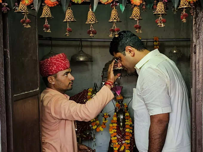 राजस्थान के दौरे पर है दुष्यंत चौटाला