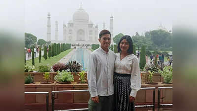 G20 Summit: इंडोनेशिया राष्ट्रपति के बेटे ने पत्नी संग निहारा ताज, खराब मौसम भी नहीं रोक पाया