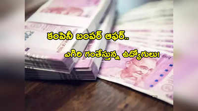 Bonus to Employees: ఉద్యోగులకు 314.70 కోట్లు బోనస్.. ఈ కంపెనీ అదిరిపోయే ప్రకటన.. లక్కంటే వీళ్లదే!