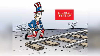 सऊदी अरब में ट्रेन दौड़ाने का समझौता क्या हुआ, भड़क गया ग्लोबल टाइम्स, कार्टून दिखा उगला जहर