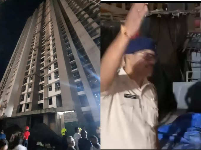 40 मंजिला इमारत में हादसा 