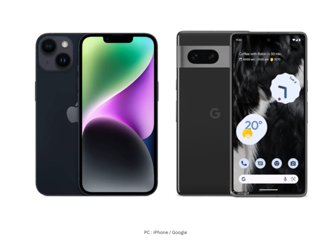 ​Google Pixel 8 vs iPhone 15 சார்ஜிங் 