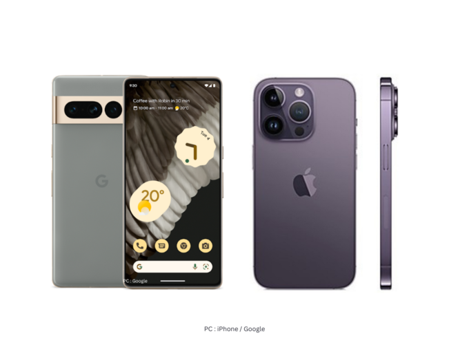 ​Google Pixel 8 vs iPhone 15 கேமரா 