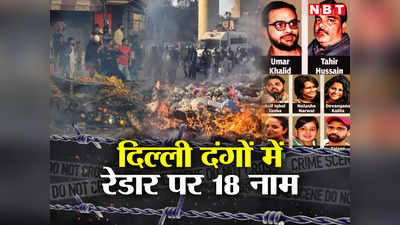 दिल्‍ली दंगों के मामले में बड़ी सुनवाई, रेडार पर हैं ये 18 नाम, अब तक क्‍या-क्‍या हुआ?