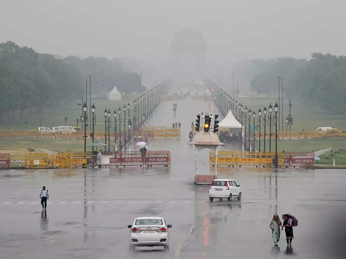 कल कैसा रहा दिल्ली का मौसम