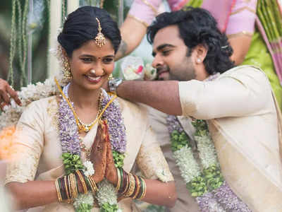 मशहूर एक्‍टर अशोक सेल्‍वन ने कीर्ति पांडियन से की शादी, तस्‍वीरों में सादगी देख दिल हार बैठेंगे