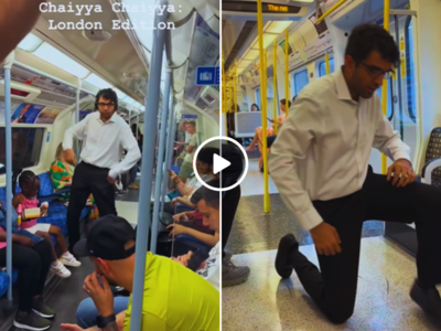 शाहरुख के फैन ने छइयां-छइयां गाने पर लंदन मेट्रो में किया ऐसा डांस कि लोगों ने मौज ले ली, वीडियो वायरल