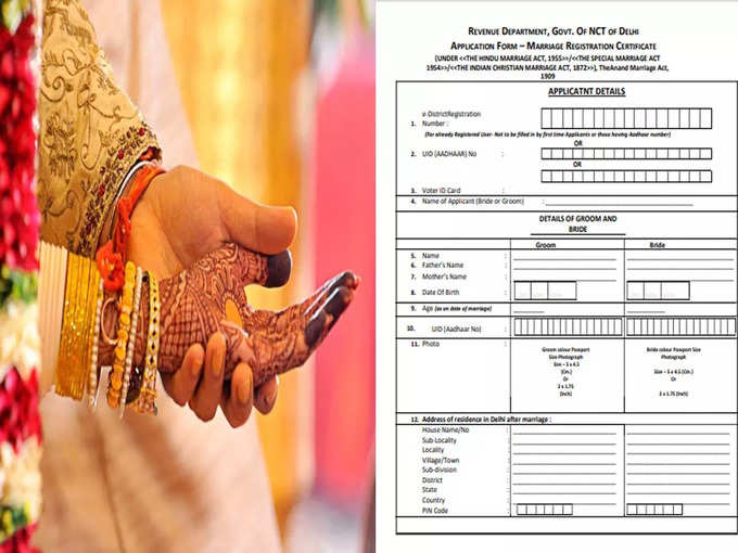 What is the cost of marriage certificate in Delhi?