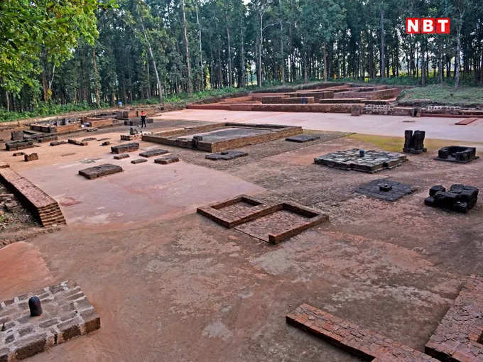 ​पुरातत्व सर्वेक्षण की खुदाई में कई मंदिर और मूर्तियां मिली