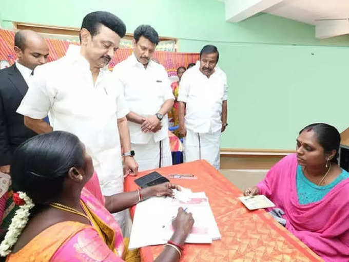 MK Stalin Inspection