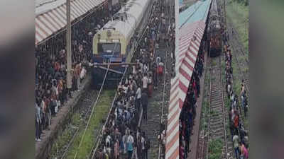 Konkan Railway: कोकणात जाण्यासाठी चाकरमन्यांची गर्दी, ट्रेन हाऊसफुल्ल, दिवा स्थानकातील व्हिडीओ व्हायरल