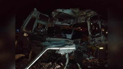 Raigad Accident: भरधाव एसटी बसची ट्रकला धडक, गणेशभक्तांच्या वाहनाचा भीषण अपघात; २० जण जखमी