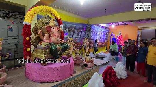 20 thousand idols of vinayagar placed in chitlapakkam due to vinayagar chathurthi