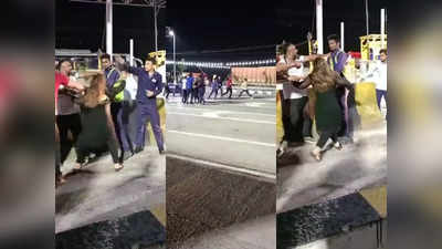 Haryana Toll Plaza: सोनीपत में टोल प्लाजा पर बवाल, टोल कर्मियों ने पति-पत्नी को दौड़ा-दौड़ा कर पीटा