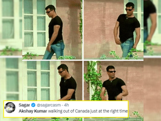 कनाडा-भारत तनाव के बीच Twitter पर ट्रेंड हुआ अक्षय कुमार, मीमसेना ने अलग ही कहानी बना डाली