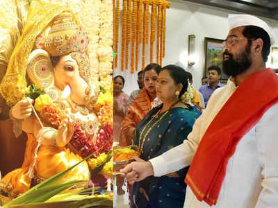 मुंबई समेत पूरे महाराष्ट्र में गणपति बप्पा मोरया...की गूंज, सीएम शिंदे की पूजा-अर्चना, 10 दिन चलेगा उत्सव