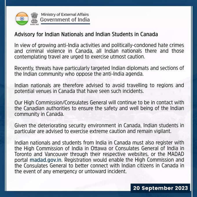 Indian Advisory.