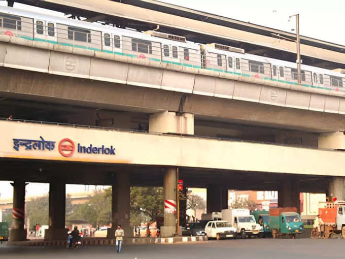 इंद्रलोक मेट्रो स्टेशन का होगा कायाकल्प