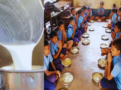 गाजियाबाद में मिड डे मील का दूध पीने से 25 बच्चे बीमार, 3 की हालत गंभीर... शुरू हुई मामले की जांच