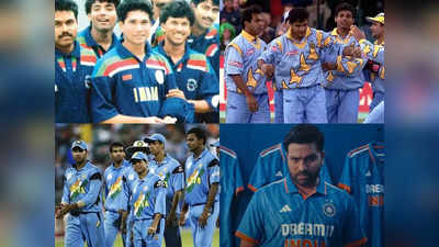 वर्ल्ड कप में टीम इंडिया की जर्सी का इतिहास, 31 साल में ऐसे बदलता रहा रंग और डिजाइन