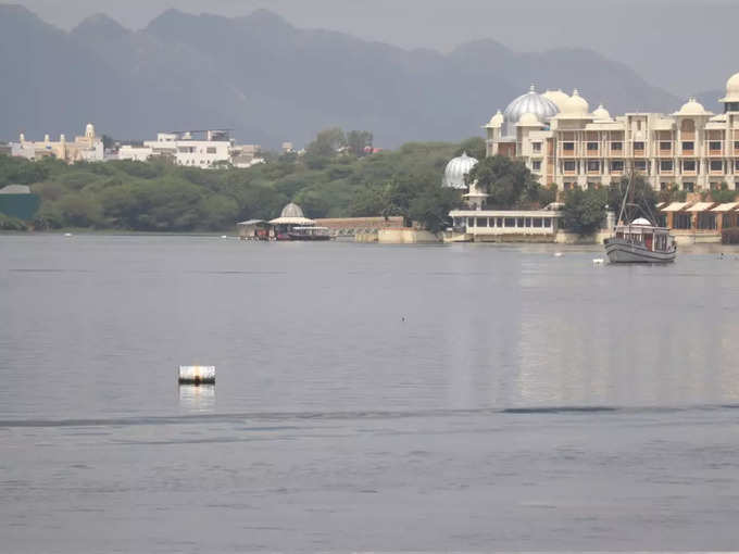 stunning view of the Parineeti Chopra and Raghav wedding venue