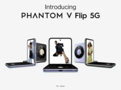 Tecno Phantom V Flip 5G Launched  : 6.9 இன்ச் டிஸ்பிளே,  MediaTek Dimensity 8050 ப்ராசஸர், 32MP செல்ஃபீ கேமராவுடன் வெளியீடு!