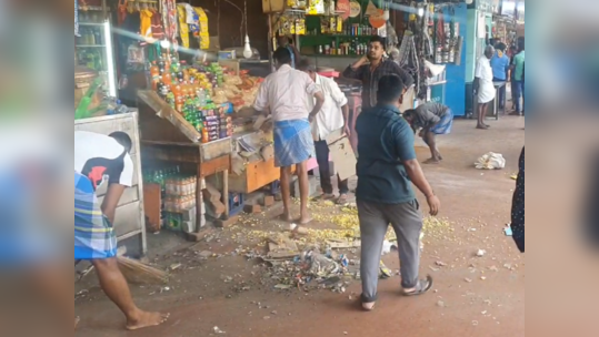 ஆக்கிரமிப்புகளை அகற்றும் பணியில் மாநகராட்சி நிர்வாகம்; கரூர் பேருந்து நிலையத்தில் பரபரப்பு!