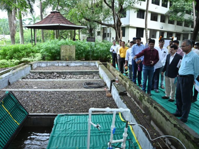 University Of Mumbai Sewage Water Treatment Project