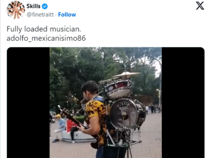 Multitalented musician