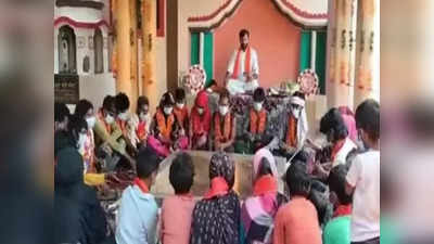 मुजफ्फरनगर में 10 मुस्लिम परिवार के 70 लोगों ने की हिंदू धर्म में वापसी, 10 साल पहले कबूला था इस्लाम
